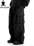 MEN'S PLUS SIZE WIDE-LEG CARGO PANTS