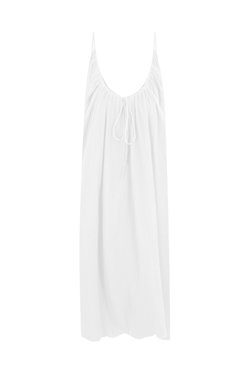 ☀️Women's Solid Color Backless Cami Dress