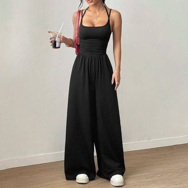 Summer Stretch Utility Jumpsuit Essential